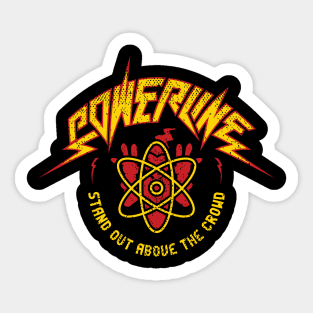 Powerline Stand Out Sticker